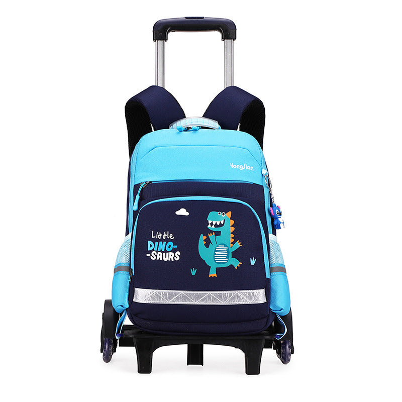 American Detachable Trolley Bag For Elementary School Students FREE SHIPPING