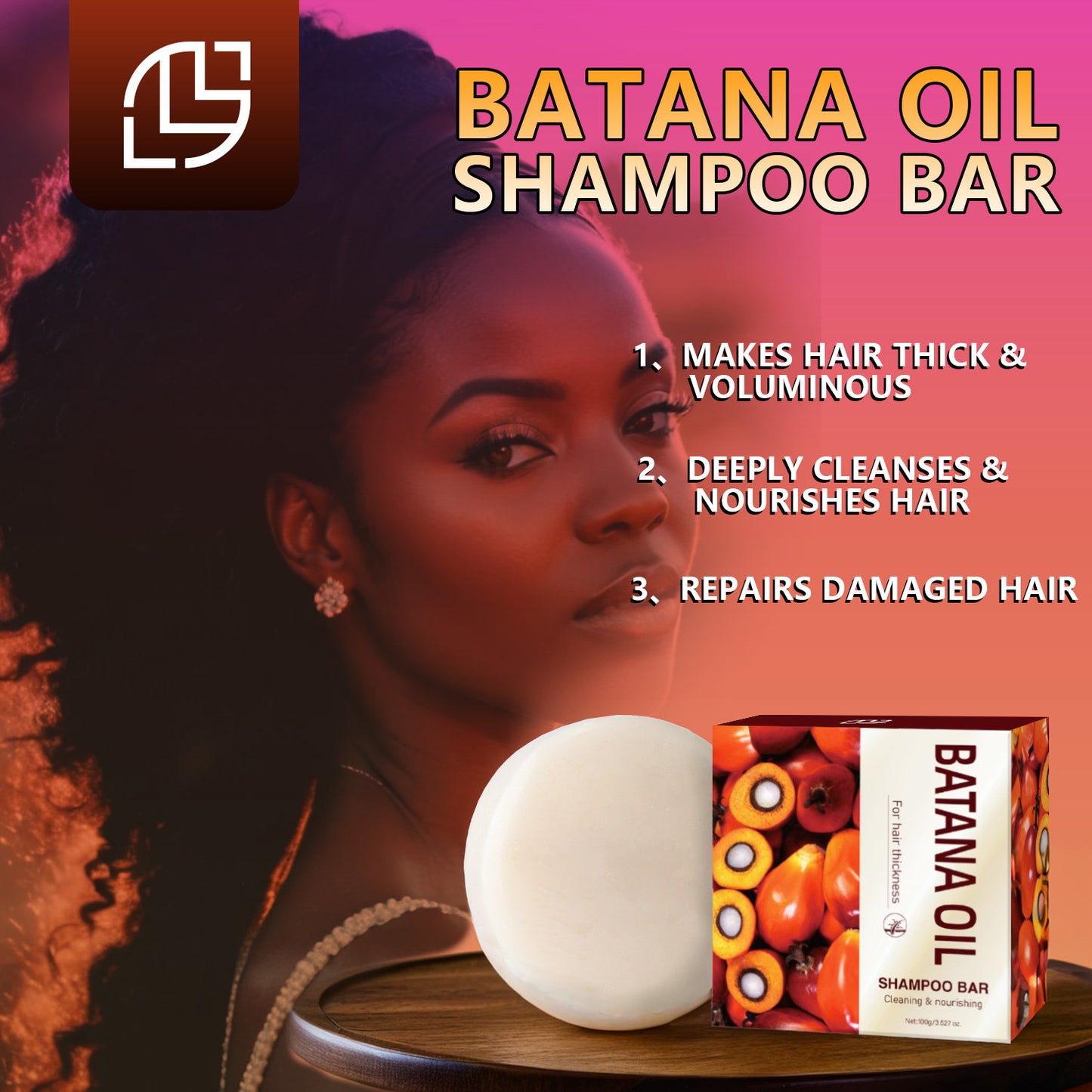 Batana Handmade Shampoo Soap BUY ONE AND RECEIVED A FREE LAPTOP STAND