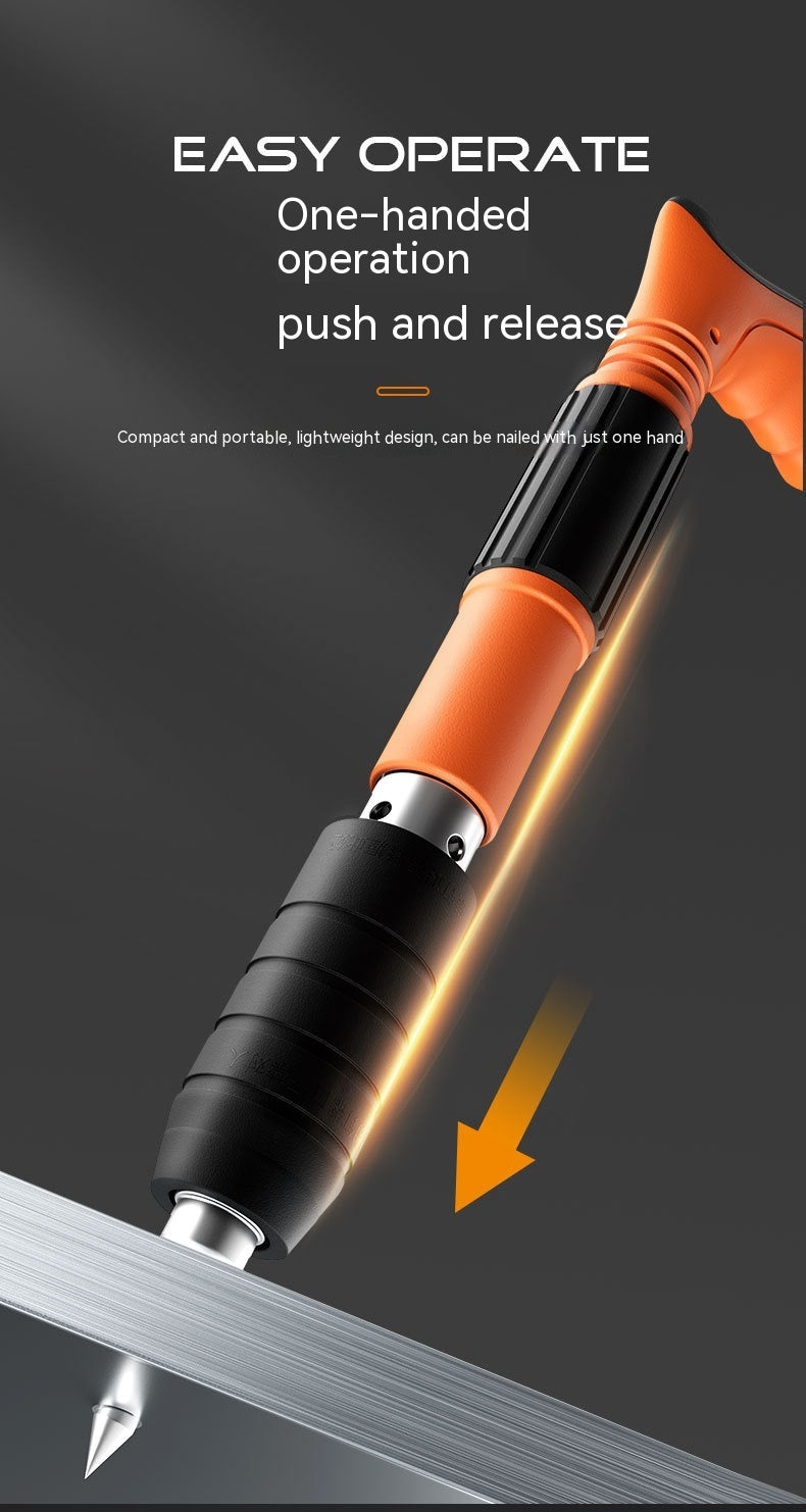 Mini Ceiling Tool Silencer Nail Gun Woodworking Decoration Integrated Gun Nail Gun Wall Small Fastener Fastener we offer 10%off for any purchases