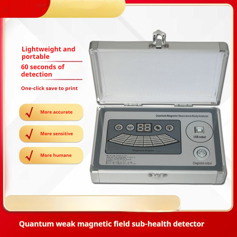 Three Generation Silver Quantum Magnetic Resonance Analyzer