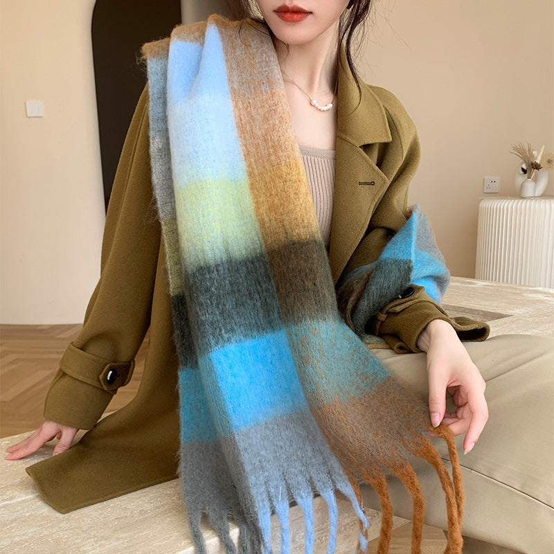 Women's Neck Warmer Fashionable Stylish All-matching buy one get a free Laptop stand