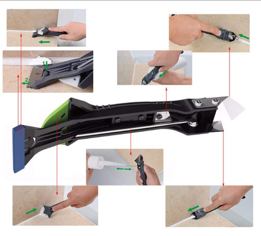 Thickened spatula glass glue scraper scraper triangle glue scraper FREE GIFT BUY ONE GET A LAPTOP STAND FREE