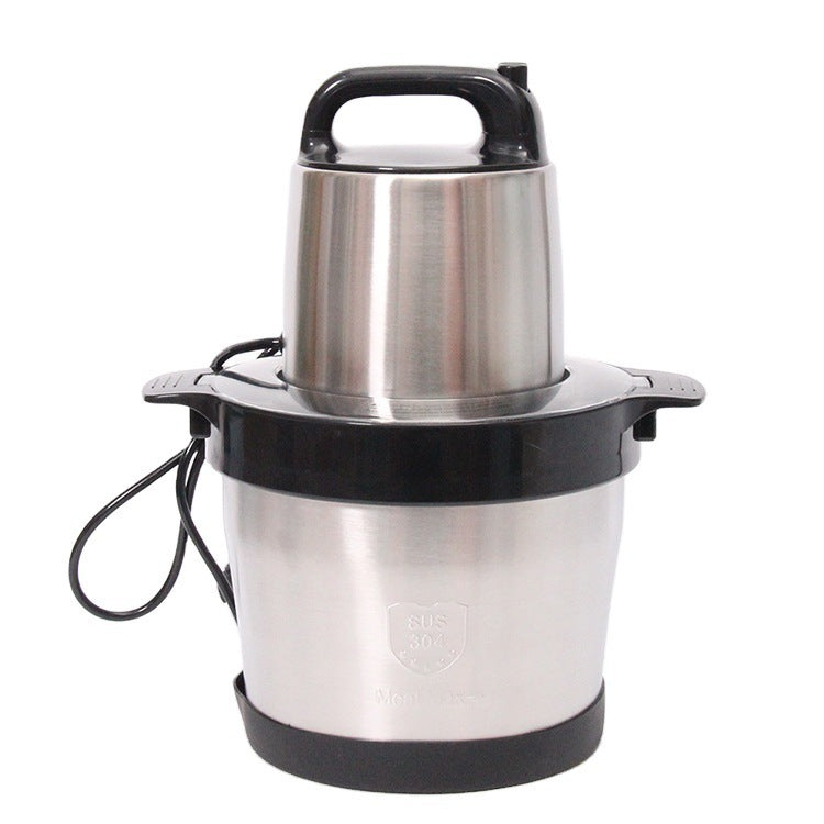 Stainless Steel Meat Grinder Two-Speed Electric Meat Grinder and Pounding yam Maker easy kitchen