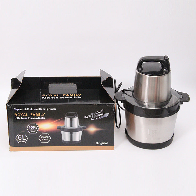 Stainless Steel Meat Grinder Two-Speed Electric Meat Grinder and Pounding yam Maker easy kitchen