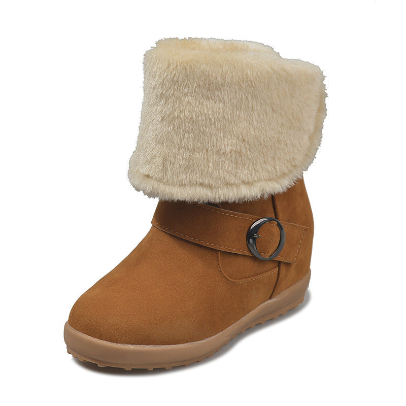 Women's Fashion Casual Flat Ankle Boots for Autumn and Winter 2025