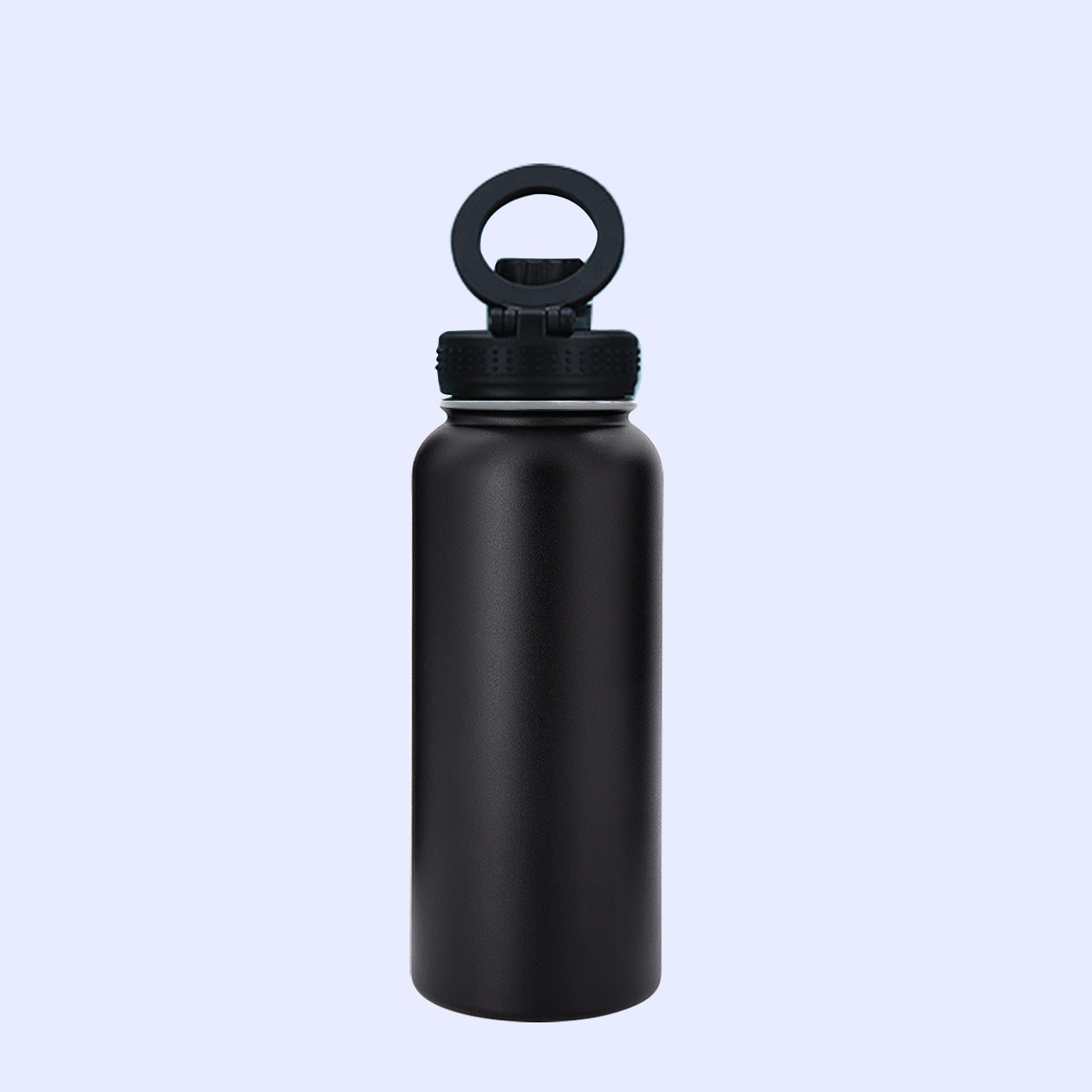 AMAZONY 2024New 32oz Stainless Steel 304 Space Pot Double-layer Vacuum Cup With Mobile Phone Bracket Magnetic Cover