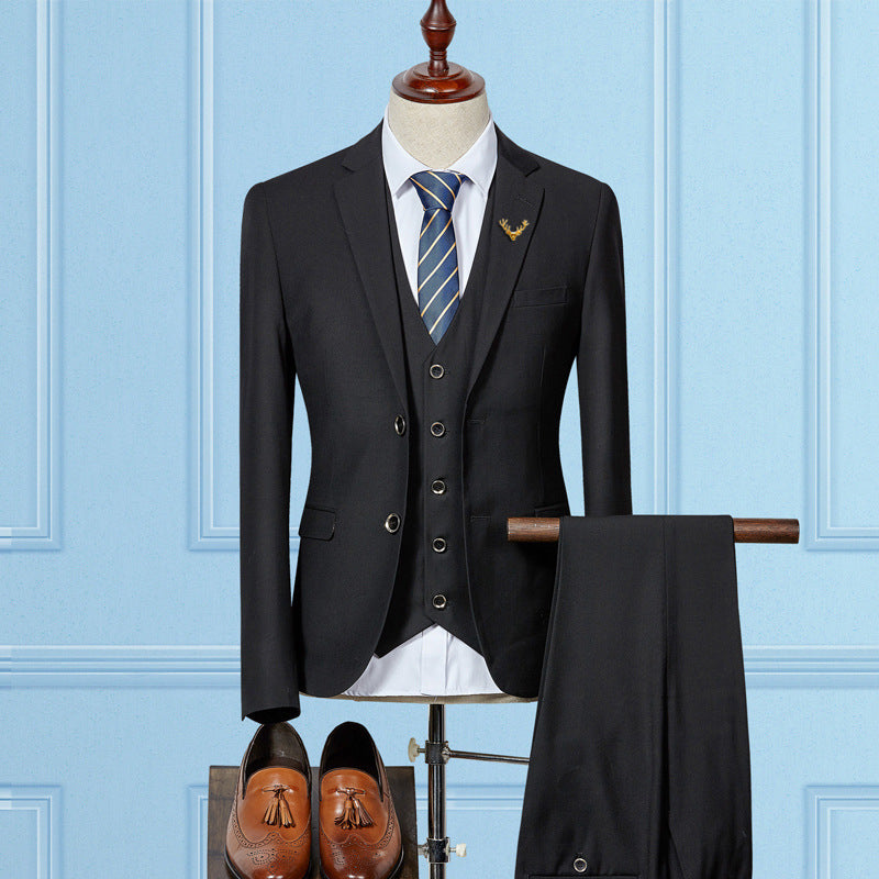 2024-2025 Slim Fit Wedding Suits For Men Custom Made Mens 3 Piece Suit