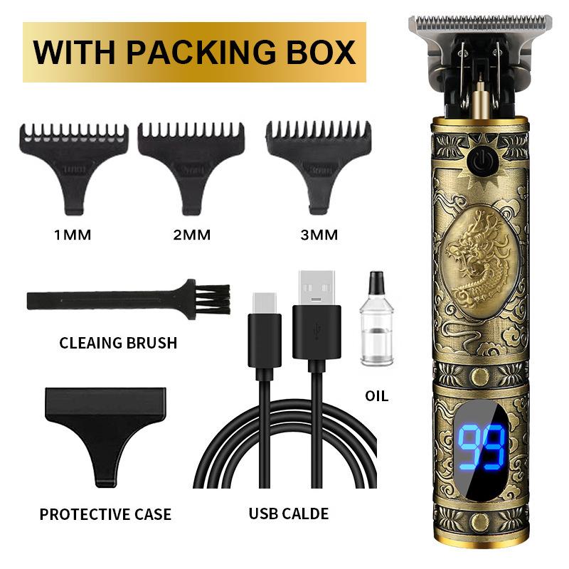 Cross-border hair clipper shaving head electric clipper electric clipper hair clipper oil head carving razor universal barber scissors
