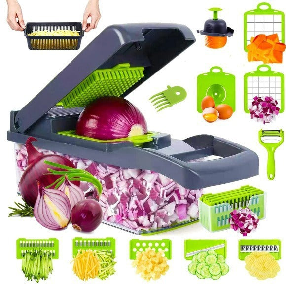 Chopper Storage Fantastic Kitchen Shred Dicing Slicer Vegetable Cutting