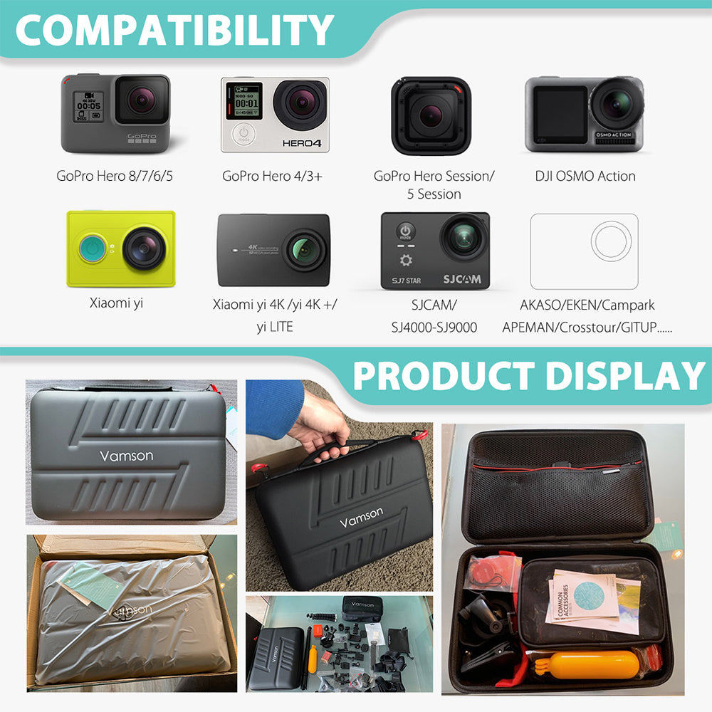 TINTINOS Action camera accessories