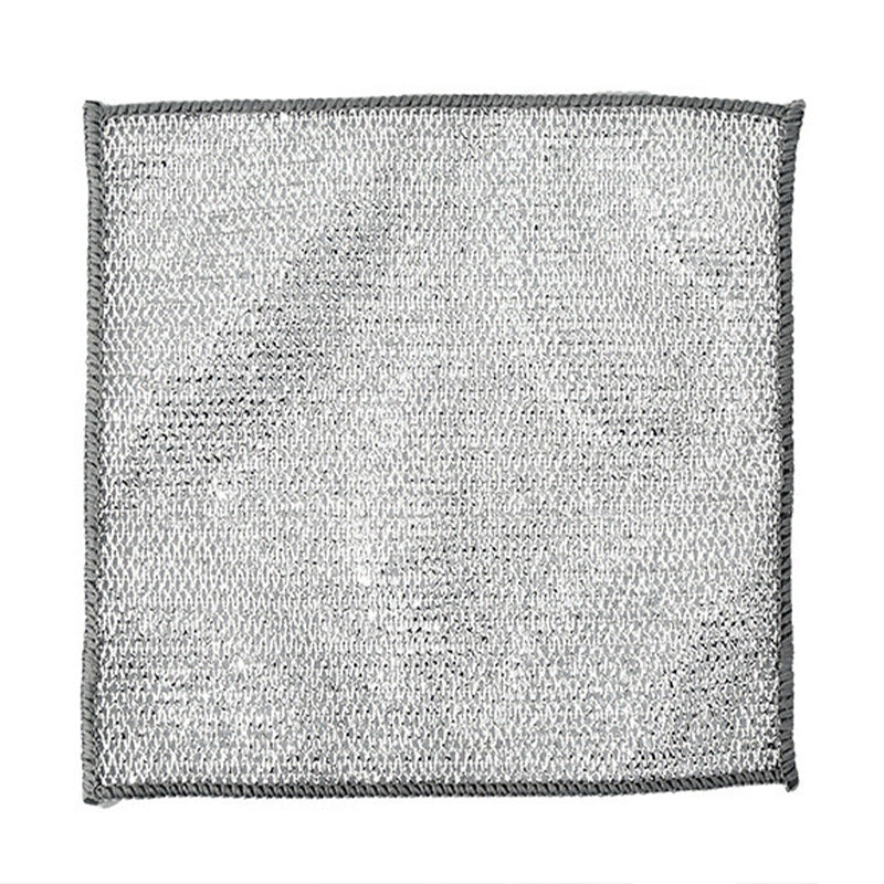 Steel Wire Ball Cloth Kitchen Cleaning Dishcloth BUY ONE AND GET A FREE GIFT A LAPTOP STAND