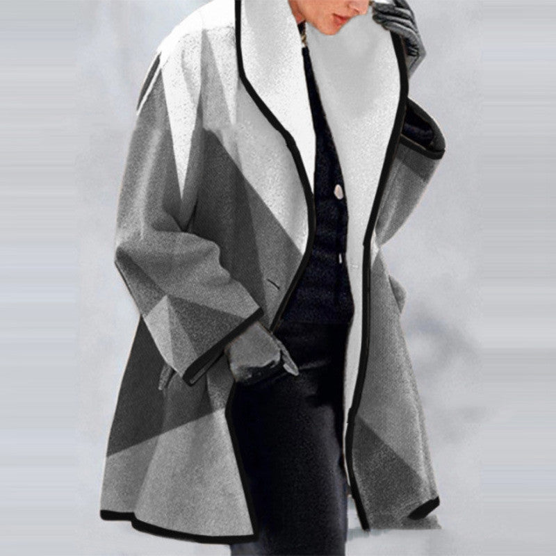 New 2024-2025 Women's Medium Long Slim Coat