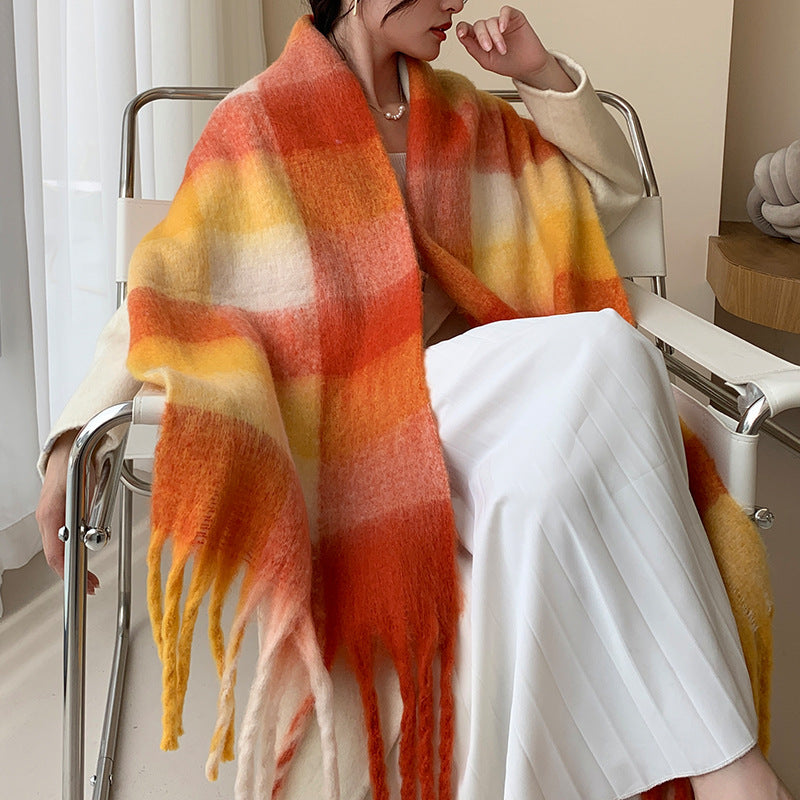 Women's Neck Warmer Fashionable Stylish All-matching buy one get a free Laptop stand