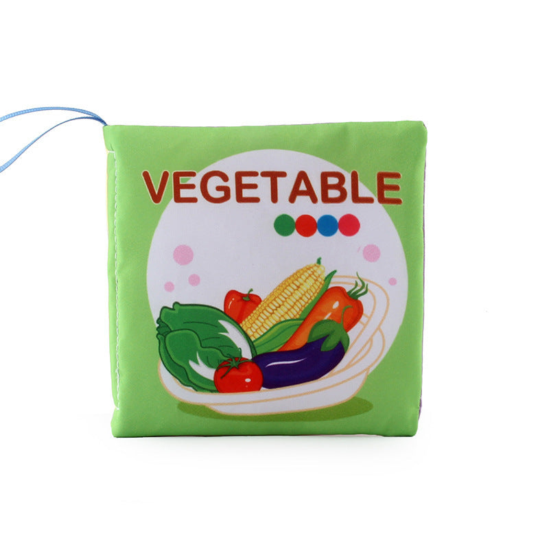 Cloth Books Soft Baby Sound Books Early Learning Educational Toys 0-12 Months