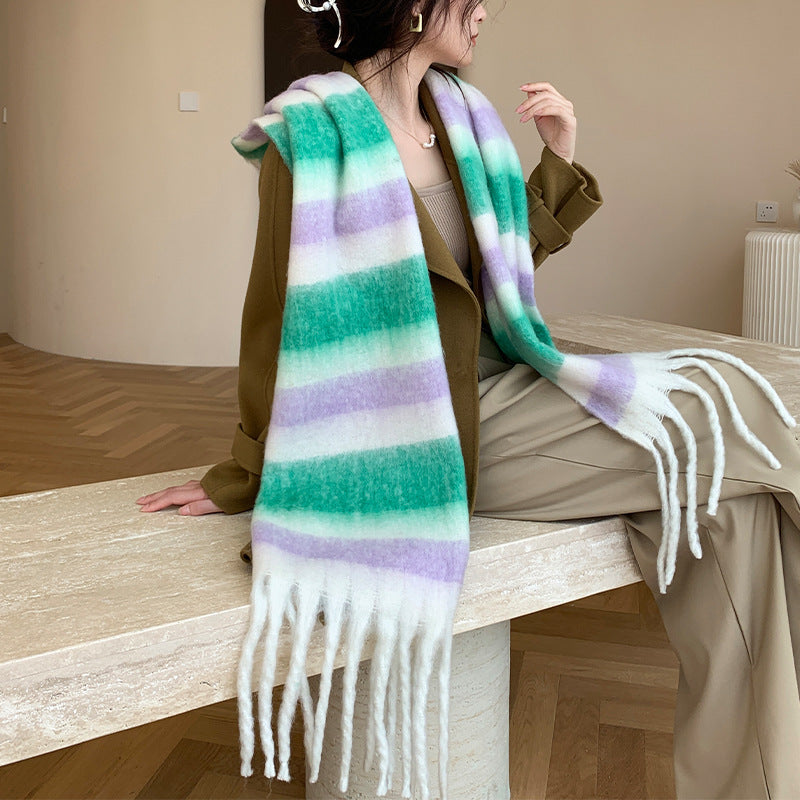 Women's Neck Warmer Fashionable Stylish All-matching buy one get a free Laptop stand
