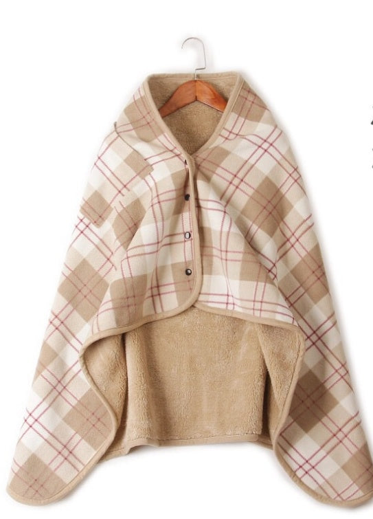 New 2024 Polar fleece lamb velvet lazy blanket