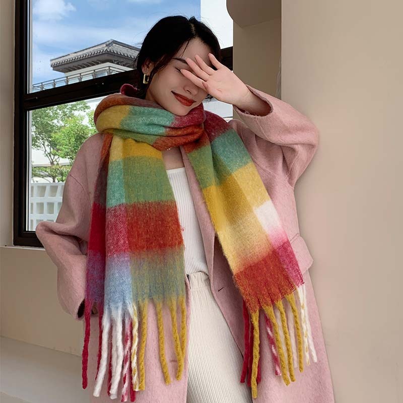 Women's Neck Warmer Fashionable Stylish All-matching buy one get a free Laptop stand