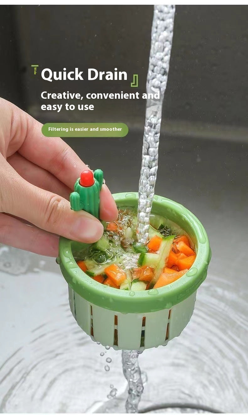 Cactus Sink Filter Basket Kitchen Innovative Filter Screen Kitchen Gadgets we offer 10% off for any purchases