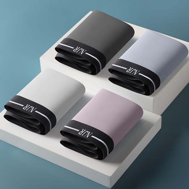 Ice Silk Men's Underwear Cotton Crotch Antibacterial Thin Breathable Loose buy one get one free LAPTOP STAND