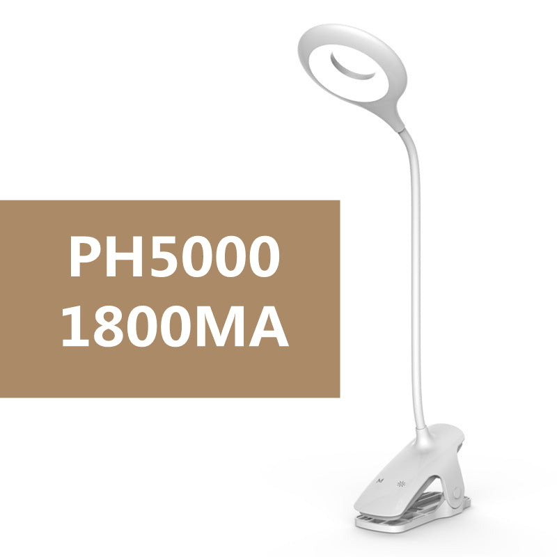 Clip pen holder desk lamp led rechargeable folding desk lamp
