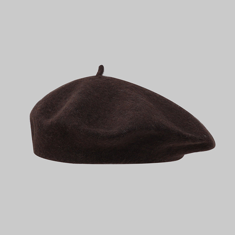 Beret Casual Versatile Women's Dome Painter Hat