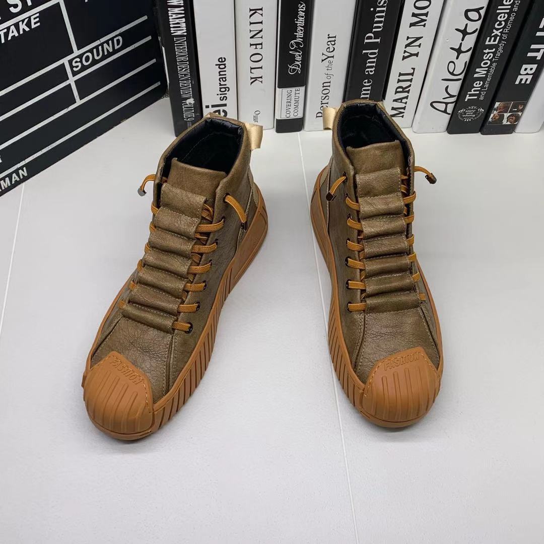 All-match Warmth and Velvet Platform Casual Men's Shoes buy one pair and get a FREE LAPTOP STAND