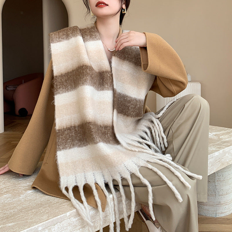 Women's Neck Warmer Fashionable Stylish All-matching buy one get a free Laptop stand