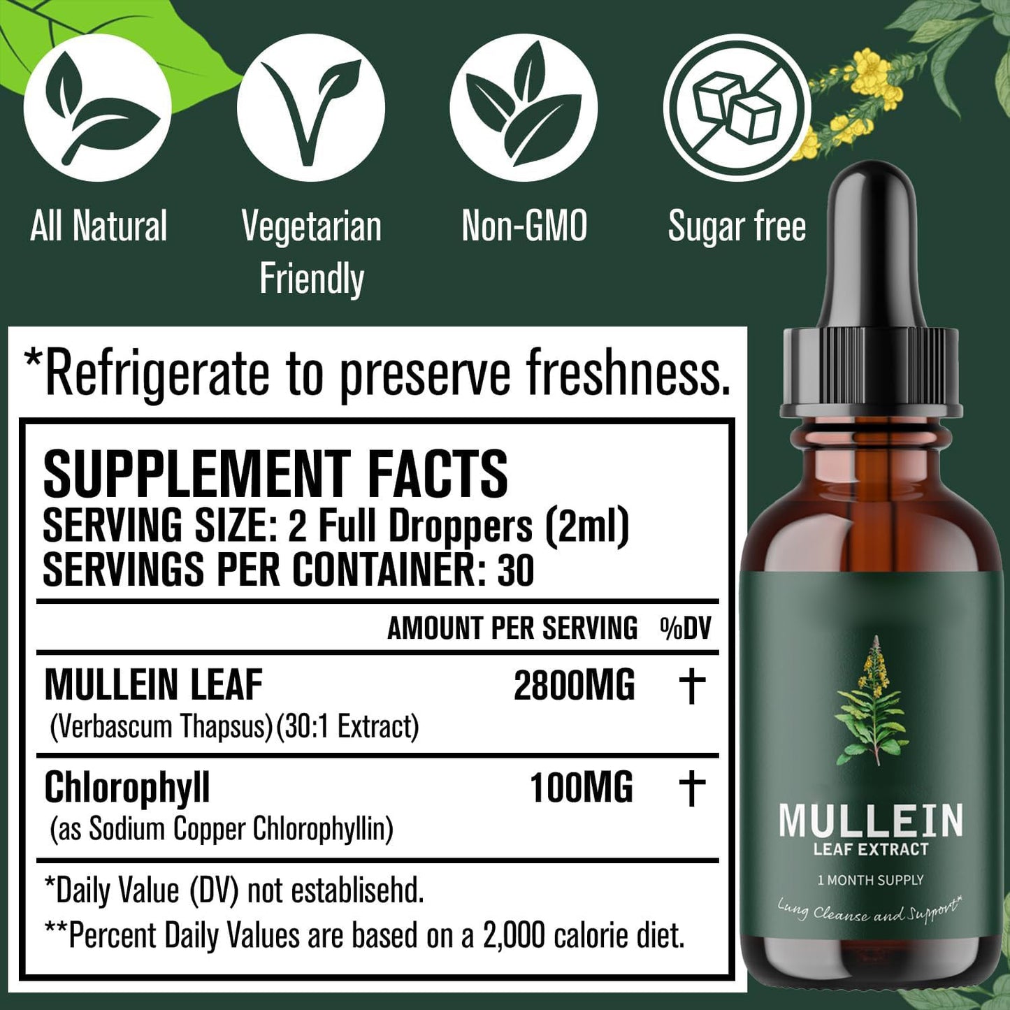 Verbascum Thapsus Leaf Extract Drops- Medically Advise