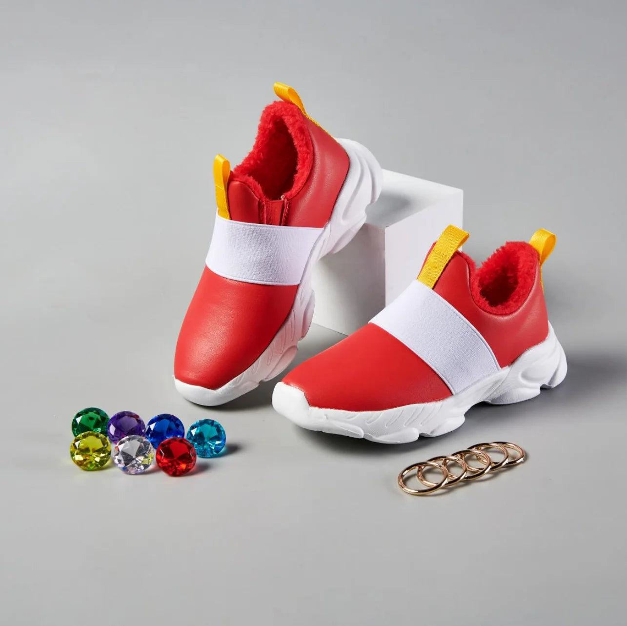 Sonic Shoes Autumn and Winter For Boy Kids Go Fast Sonic Zapatillas Sonic Red Sonic Shoes For Kids Boys Girls Cartoon Anime Sonic Shoes