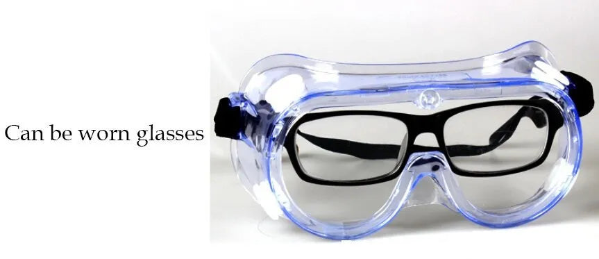 3M 1621 Glasses Goggle Anti-Impact PC Chemical Splash ANSI Z87 Standard Safety Personal Protection UV Protective Factory