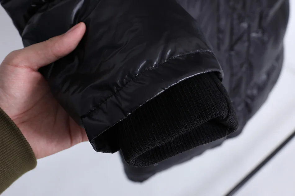 Amazony 2024- 2025 Women Winter Black Loose Long Down Jacket Real Fox Fur Collar Hooded Fashion Waterproof Female Extra Large Coat