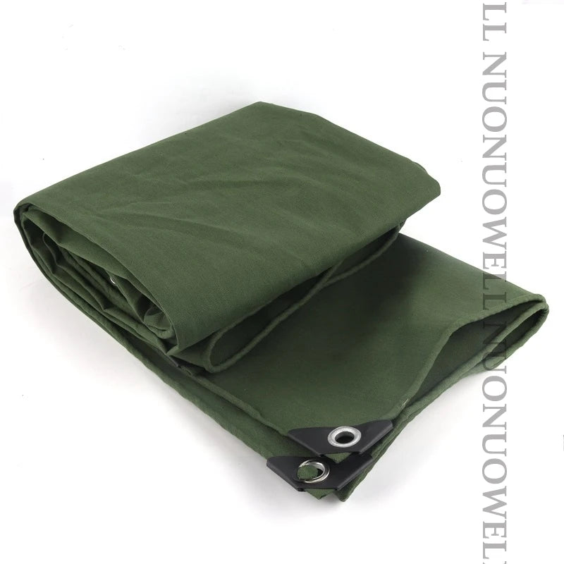350GSM Green Organic Silicon Cloth Garden Courtyard Truck Car Canvas Balcony Cover Truck Waterproof Sunshade Cloth - FREE SHIPPING