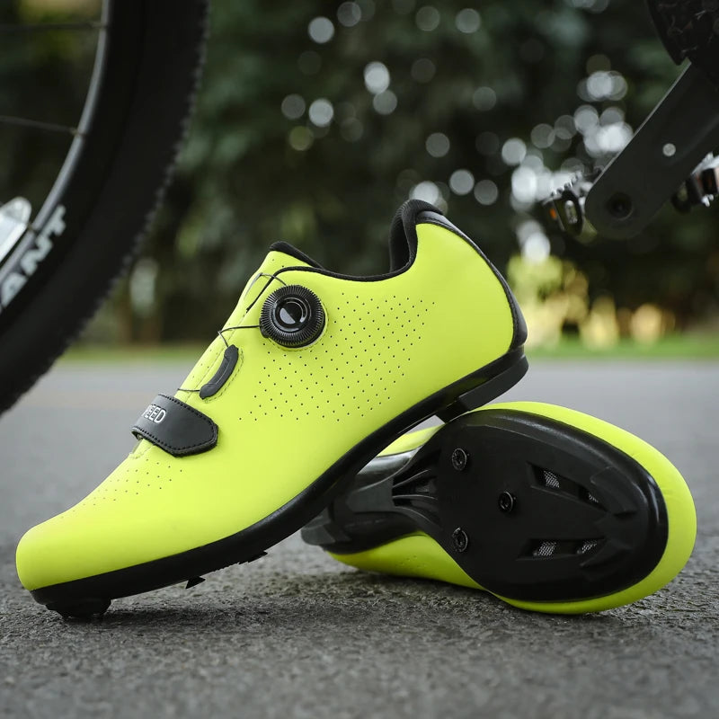 Flats Cycling Shoes Road Biking Mountain Biking Clipless Cycling Shoes Bicycle Footwear Button Men's Women's Low-top Slip on