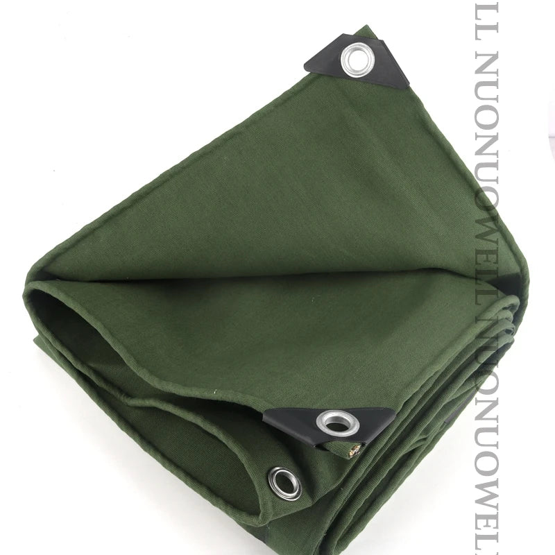 350GSM Green Organic Silicon Cloth Garden Courtyard Truck Car Canvas Balcony Cover Truck Waterproof Sunshade Cloth - FREE SHIPPING