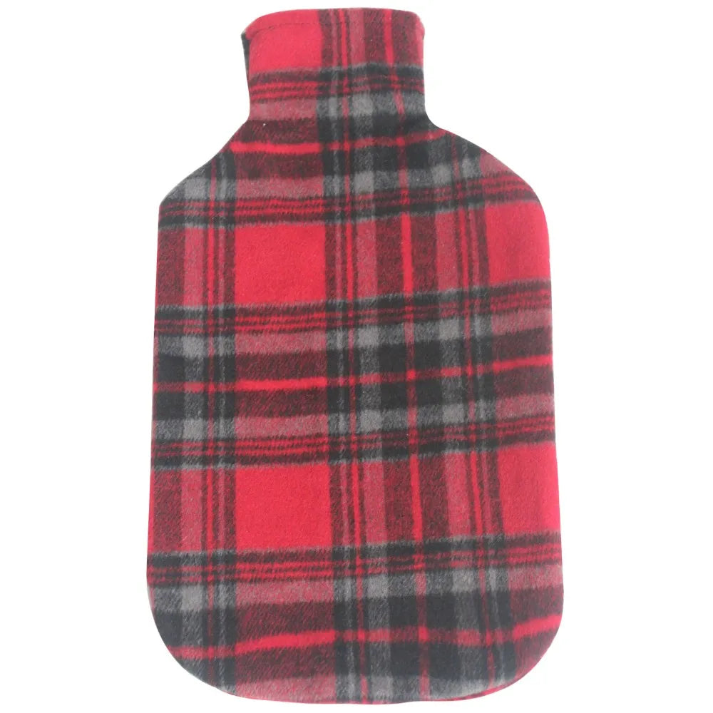 Set of 2pcs Creative Cute Check Novelty Hand Feet Warming Hot Water Bottles Bags FREE GIFT LAPTOP STAND OFFER