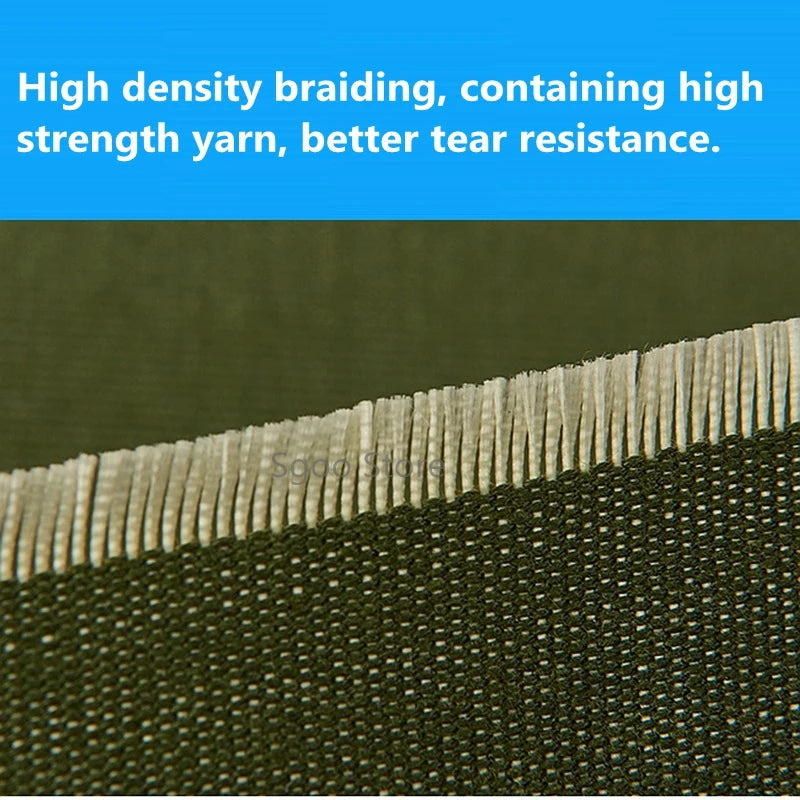 0.65mm army green canvas truck awning awning awning outdoor awning tarpaulin pet house awning waterproof silicone canvas