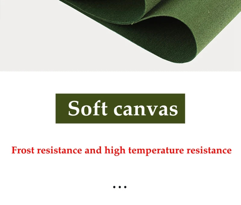 350GSM Green Organic Silicon Cloth Garden Courtyard Truck Car Canvas Balcony Cover Truck Waterproof Sunshade Cloth - FREE SHIPPING