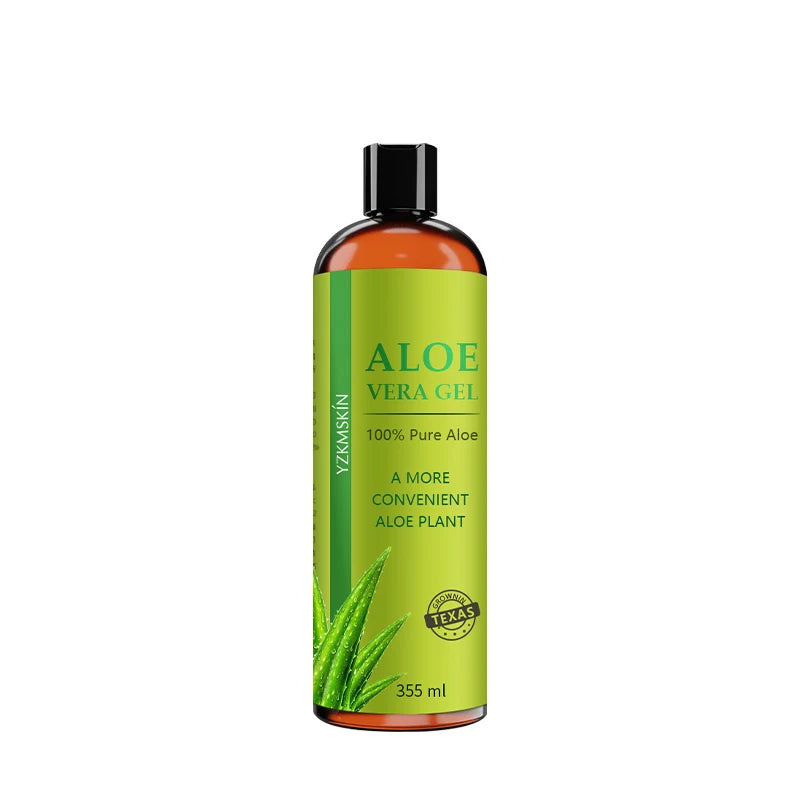 100% Pure Natural Gelfor Hair care and Skin After Sun Soothing Remove Acne Scars LighteningMoisturizing aloe vera gel