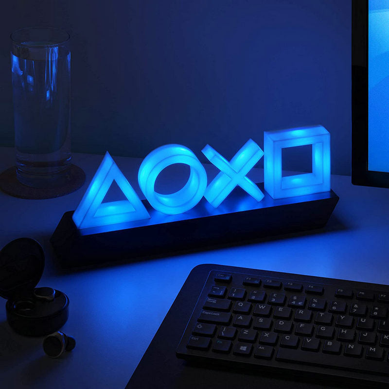 Symbol square charging night light question mark light sound effect pressing light animation decoration bluetooth light