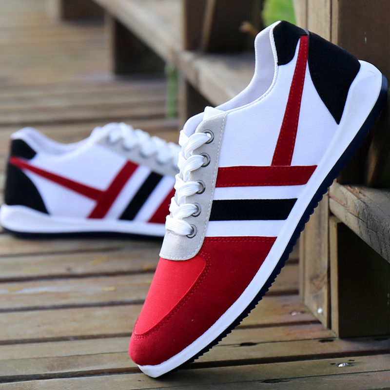 Spring Soft Sole Men's Shoes New Men's Canvas Shoes Breathable Sneakers Men's Casual Shoes USA Style Fashionable All-match sneaker