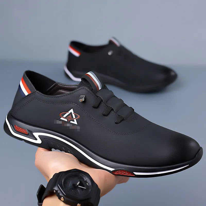 2025 spring new men's business casual shoes cross-border foreign trade fashion soft bottom breathable comfortable men's leather shoes