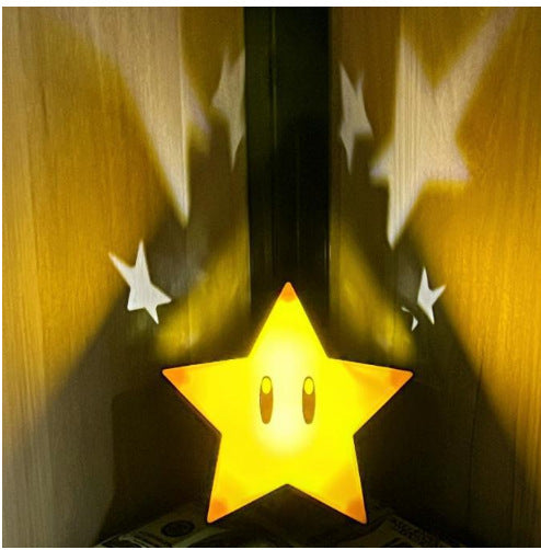 Symbol square charging night light question mark light sound effect pressing light animation decoration bluetooth light