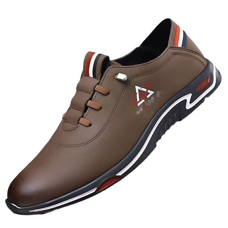 2025 spring new men's business casual shoes cross-border foreign trade fashion soft bottom breathable comfortable men's leather shoes