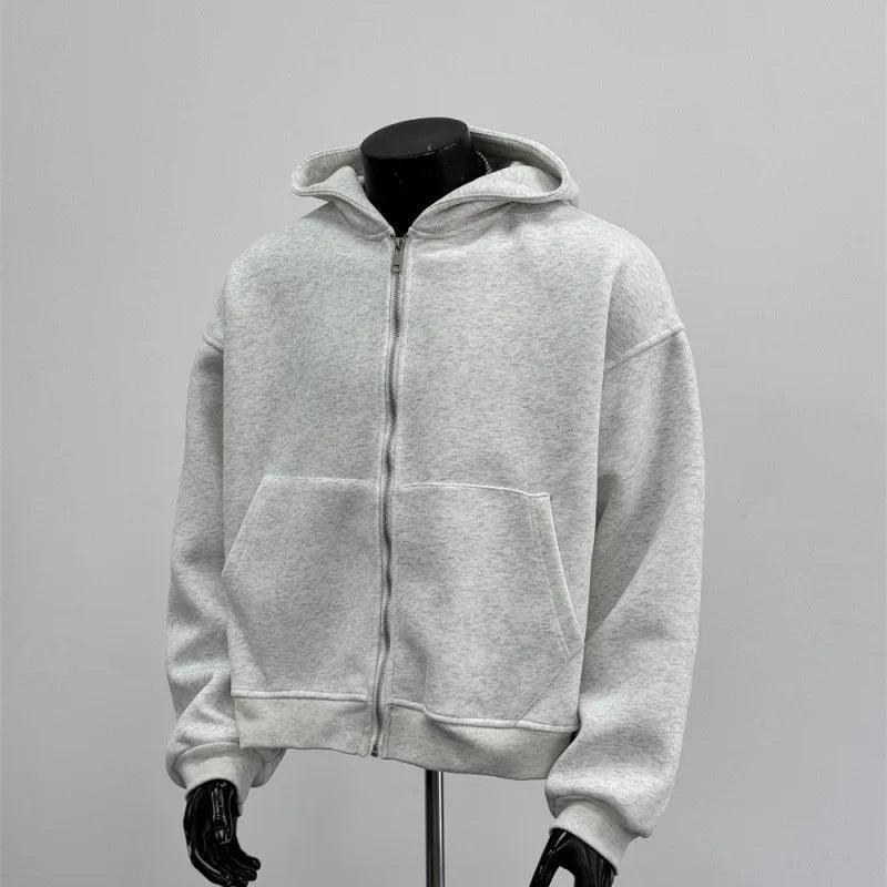 USA Fashion Spring 2025 New Hooded Sweatshirt Men's Back Backpack Design Sense Casual Top Jacket Male and Female Clothing