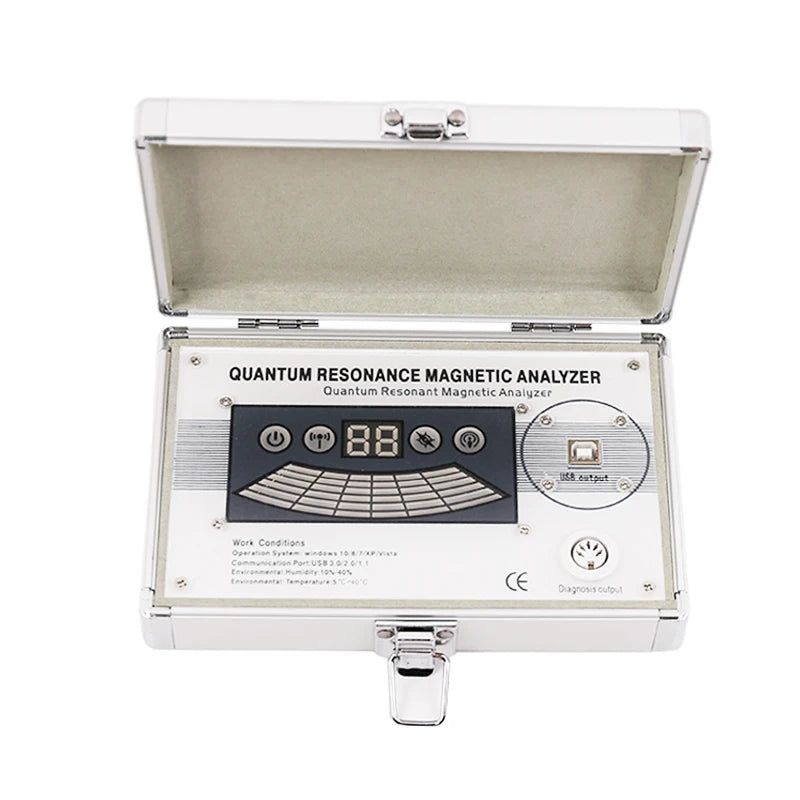2025 Quantum Magnetic Resonance Analyzer Newest Version Body Fulling Scanner Sub-Health Analyzer Checking Set With 54 Reports