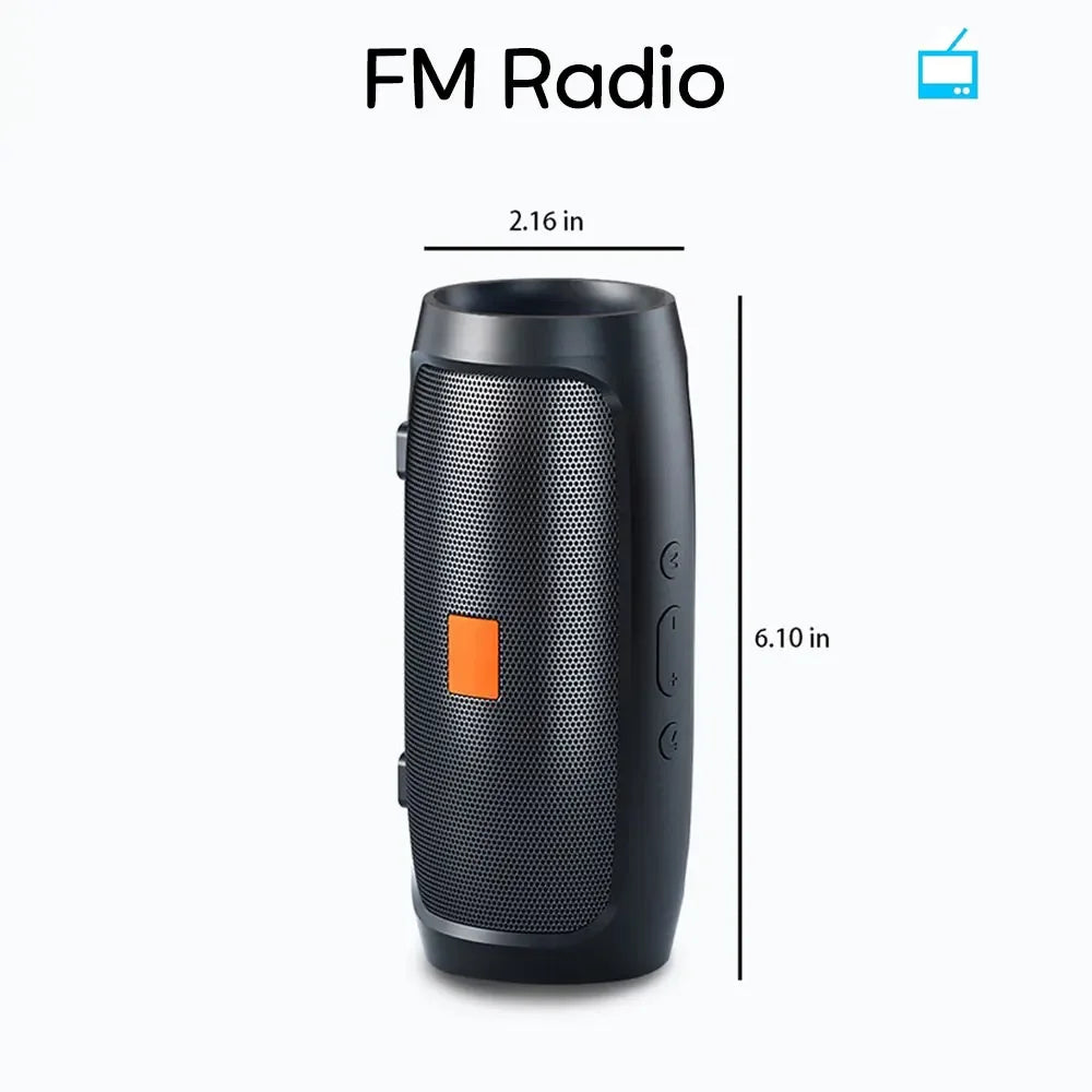 2024 Bluetooth Speaker Dual Speaker Stereo Outdoor Tfusb Playback Voice Broadcasting Portable Subwoofer 50 Wireless Speaker