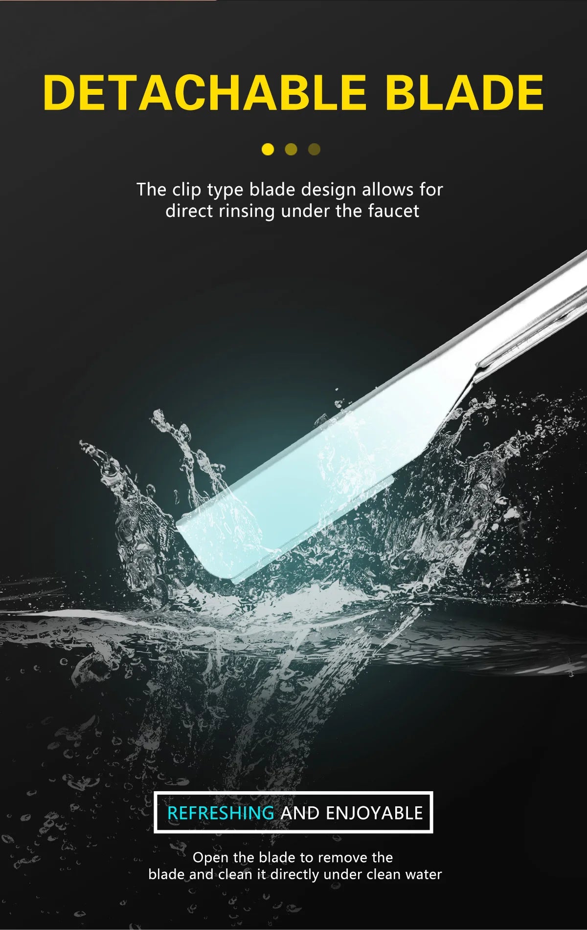 Professional Manual Shaver Straight Edge Stainless Steel Sharp Barber Razor Folding Shaving Beard Cutter With Blade