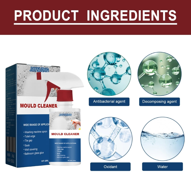 2024 NEW Mold Cleaner Foam Kitchen Household Cleaner Bathroom Cleaning Washing Machine Wall Moldy Remover