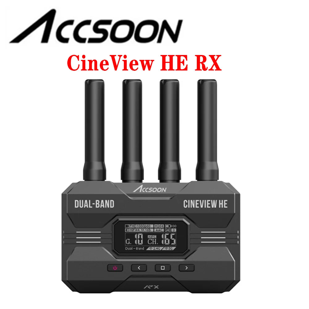 ACCSOON CineEye 2/2S CineView HE/SE/QUAD Image Video Transmission System SDI HDMI-Compatible 1200ft Image Video Transmission