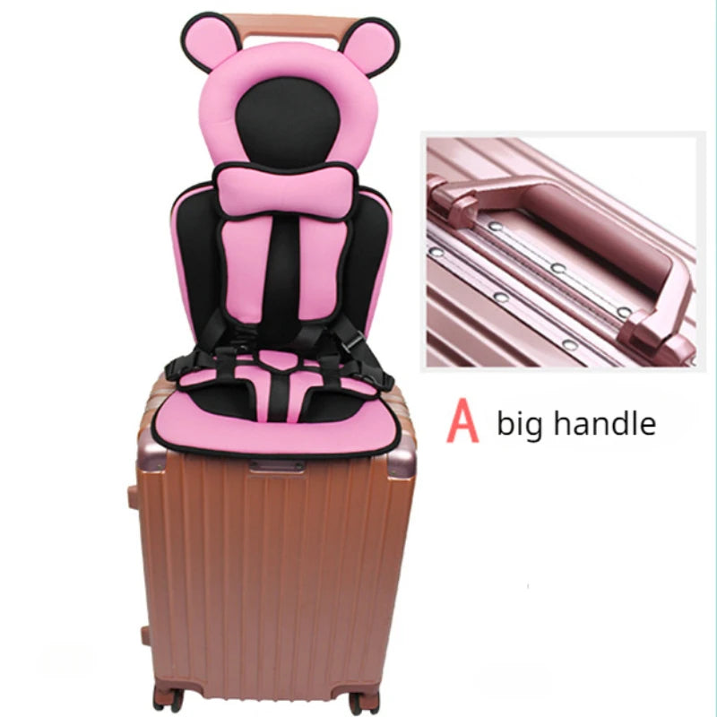 2024 Travel Suitcase Cushion Mat for Trolley Case Child Safety Guard for Rolling Luggage Portable Seat for Free Shipping Kid Luggage